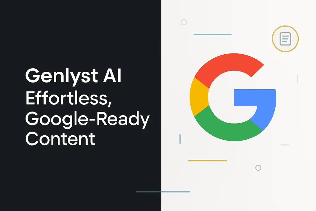 20250813 1551 genlyst ai & google aesthetic simple compose 01k2hf3s5ner8bt54jtnc88mv9