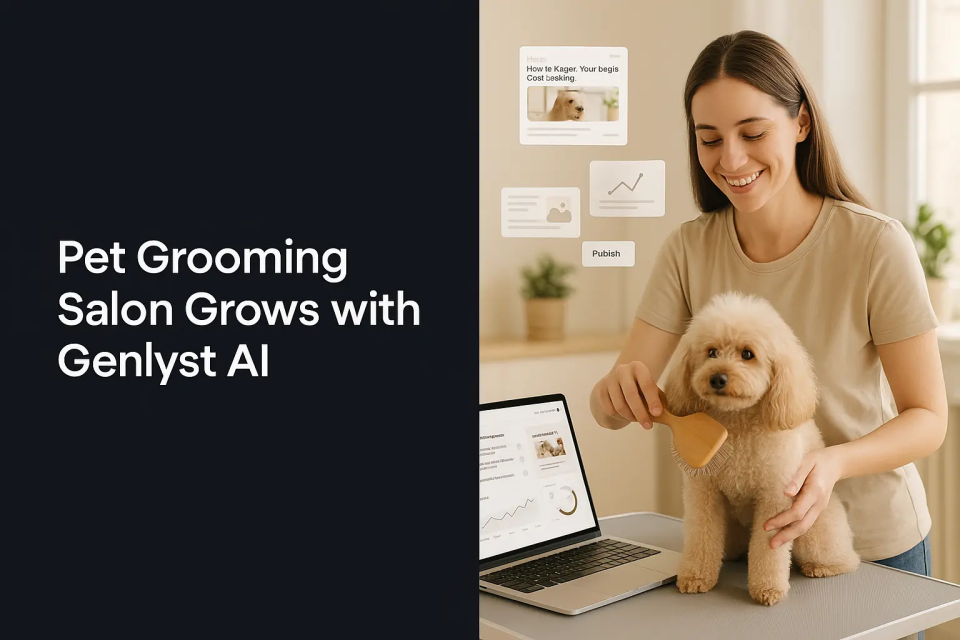 Case Study Pet Grooming Salon Boosts Growth with Genlyst AI